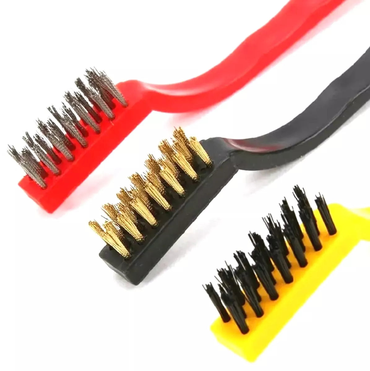 3vnt. Metalinių šepetėlių rinkinys