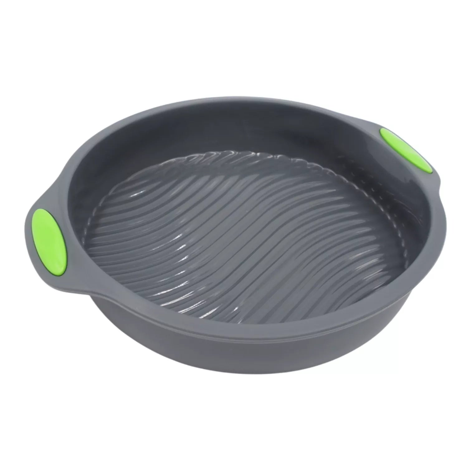 Apvali silikoninė kepimo forma