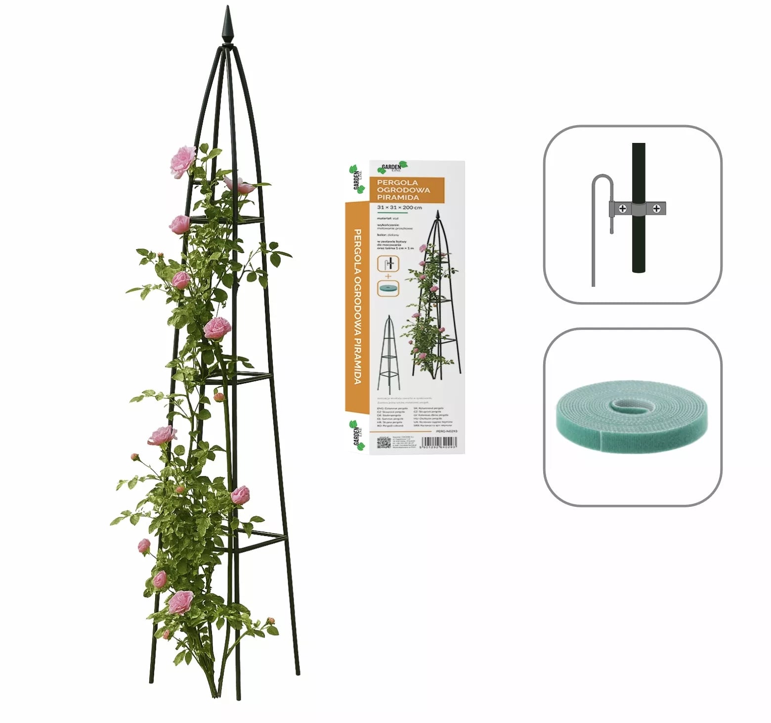 Aukštos kokybės sodo pergola 200cm.