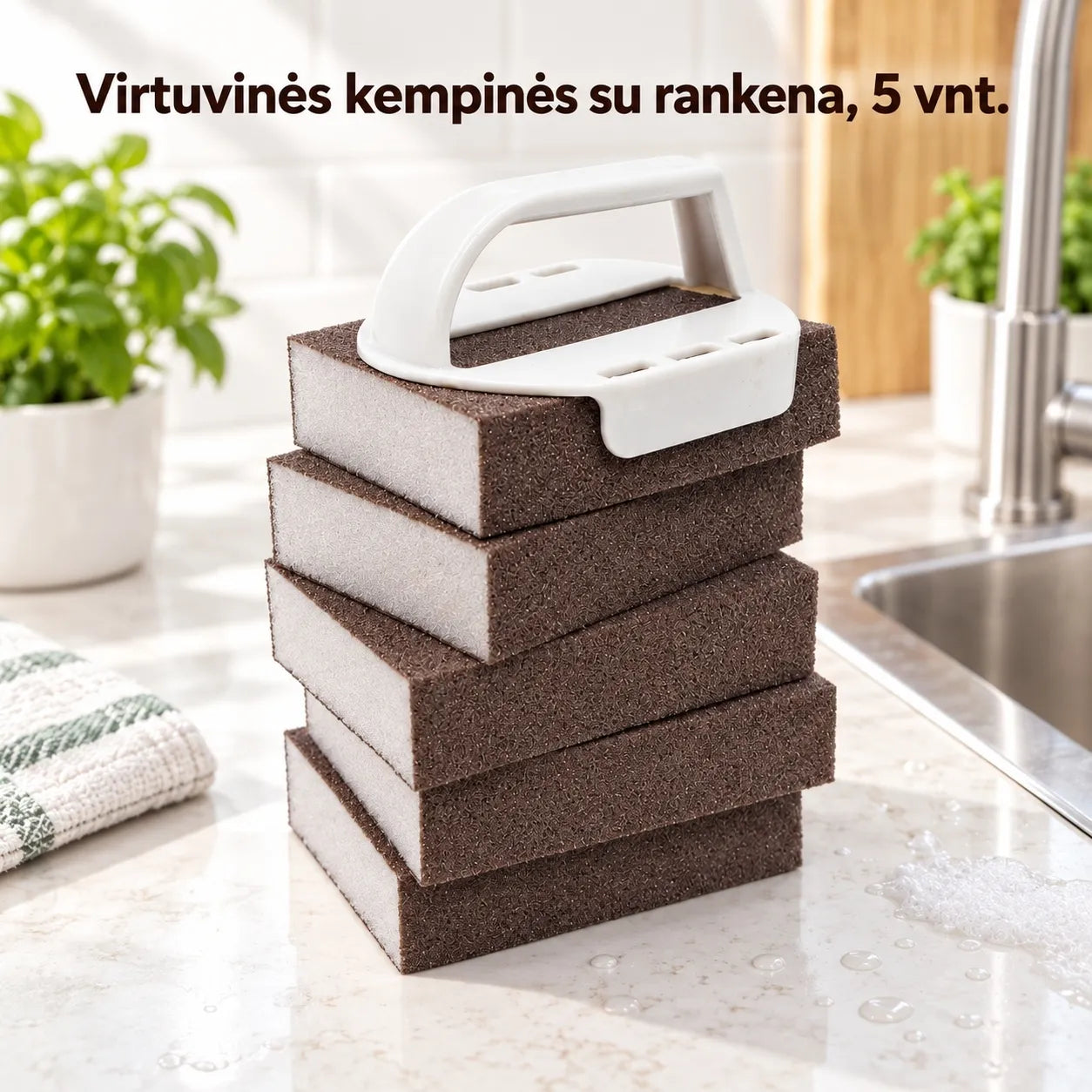 Aukštos kokybės valymo šveistukai, 5 vnt. TR2289B