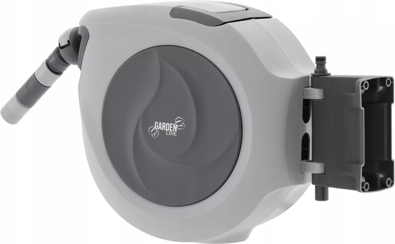 Automatinis sodo žarnos laikiklis su žarna 30 m + 2 m