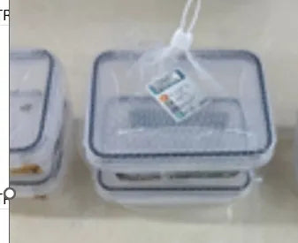 Plastikinių maisto laikymo indų rinkinys su dangčiais (2 vnt.) TR2358E