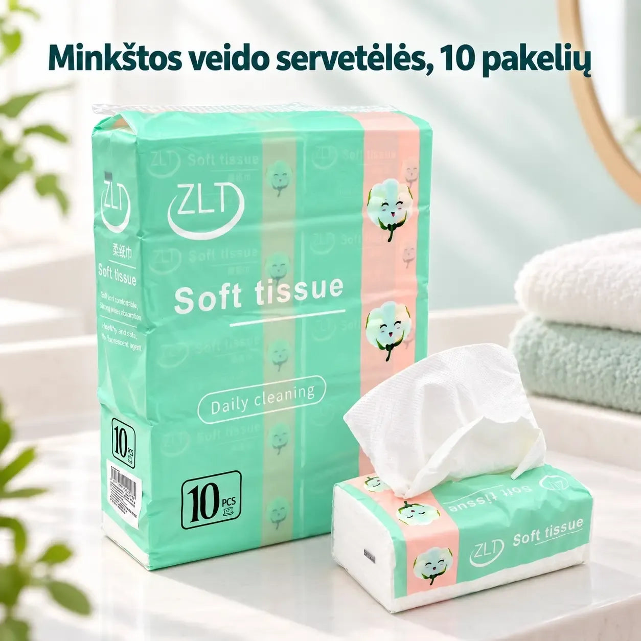Popierinės servetėlės 10 × 320 vnt.