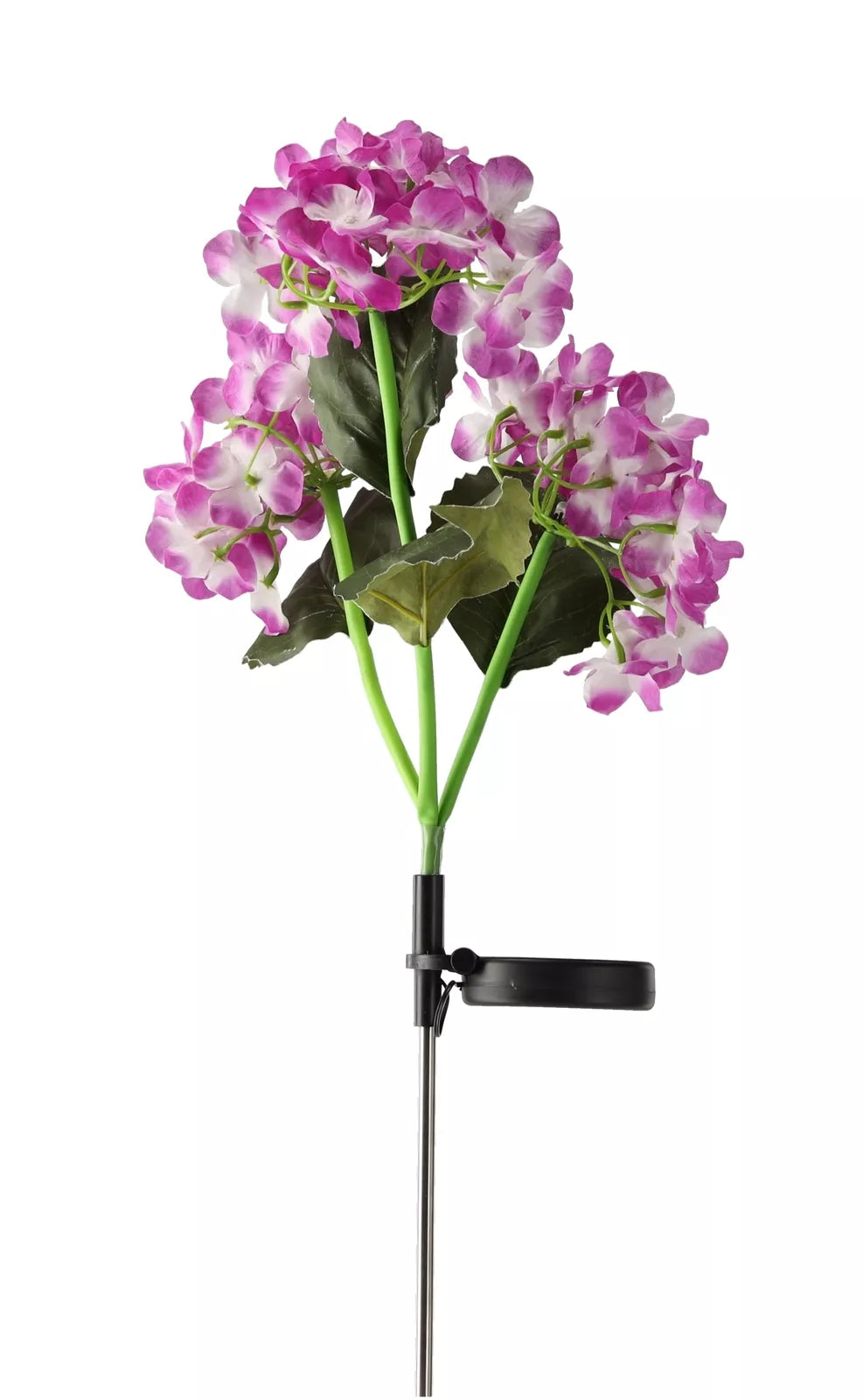 Saulės energija maitinama dekoratyvinė LED lempa „Hortenzija“, 68 cm