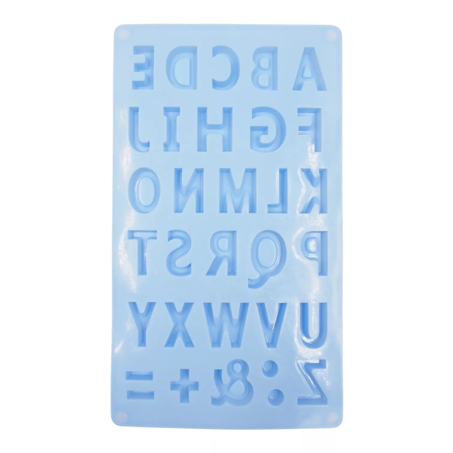 Silikoninė forma raidėms ir simboliams