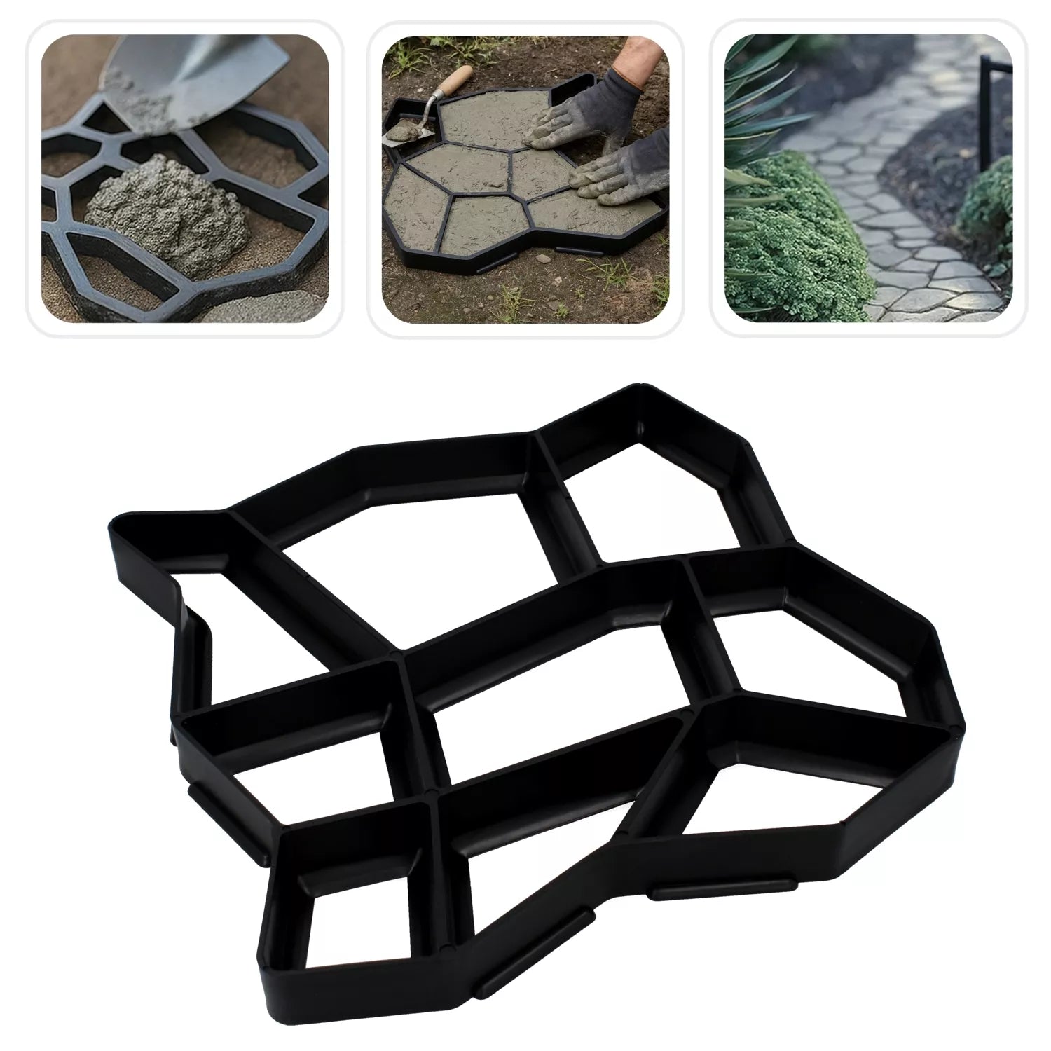 Sodo takelių ir trinkelių formavimo forma