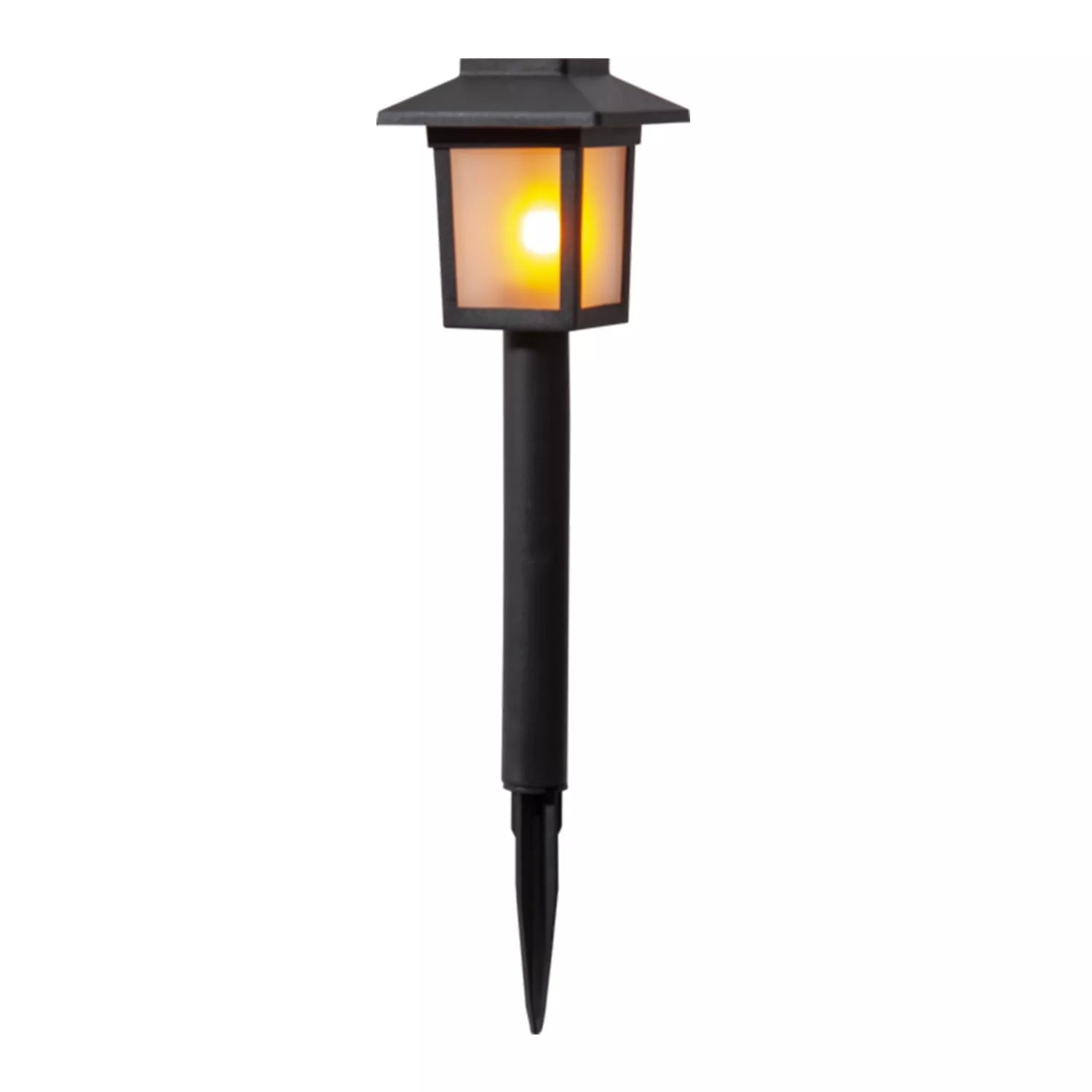 Sodo žibintai su saulės baterija, 2 vnt. rinkinys