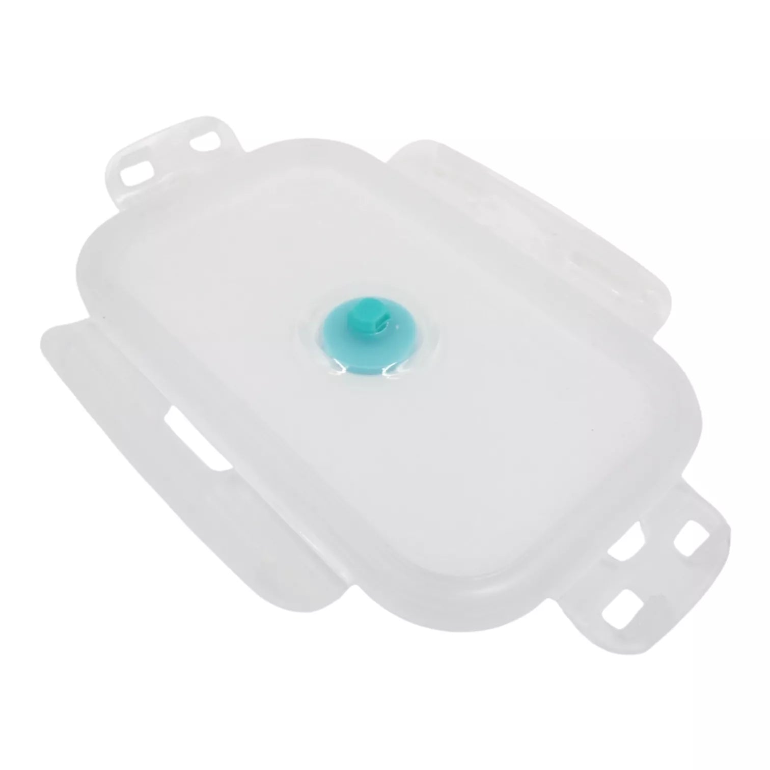 Stačiakampių silikoninių maisto indelių rinkinys (mėlyna)