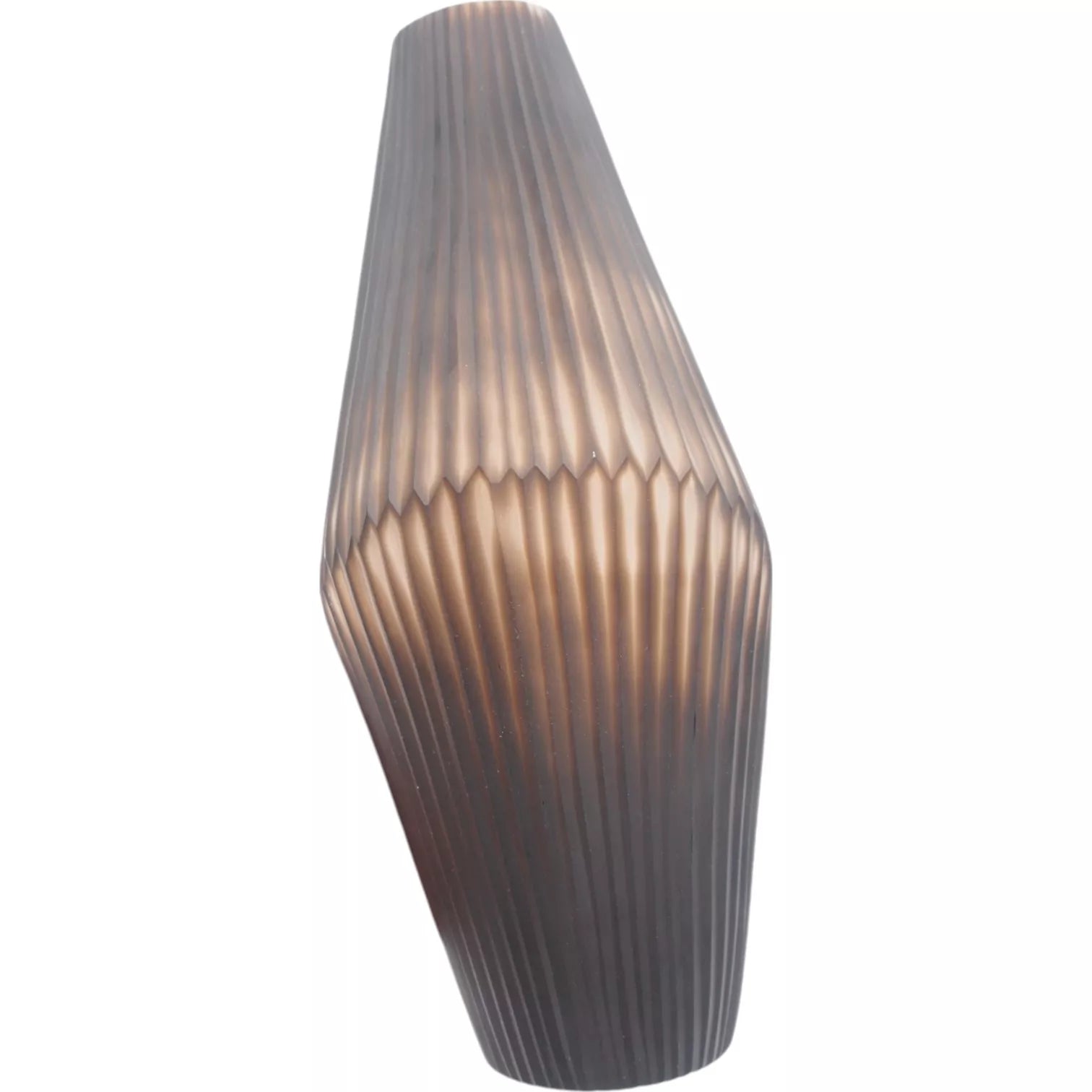 Stiklinė dekoratyvinė vaza, 19×32 cm