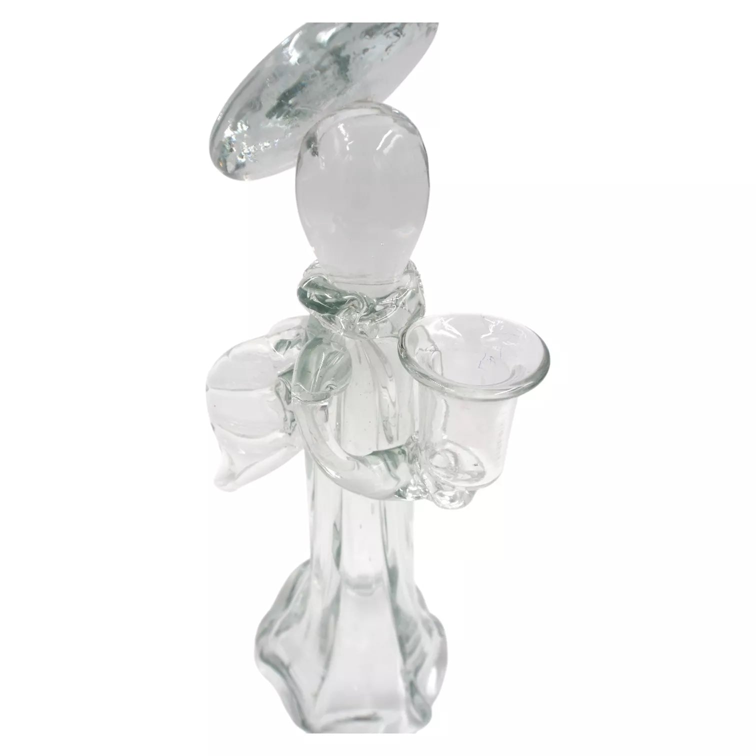 Stiklinė figūrėlė – angelas, 14x13x34 cm