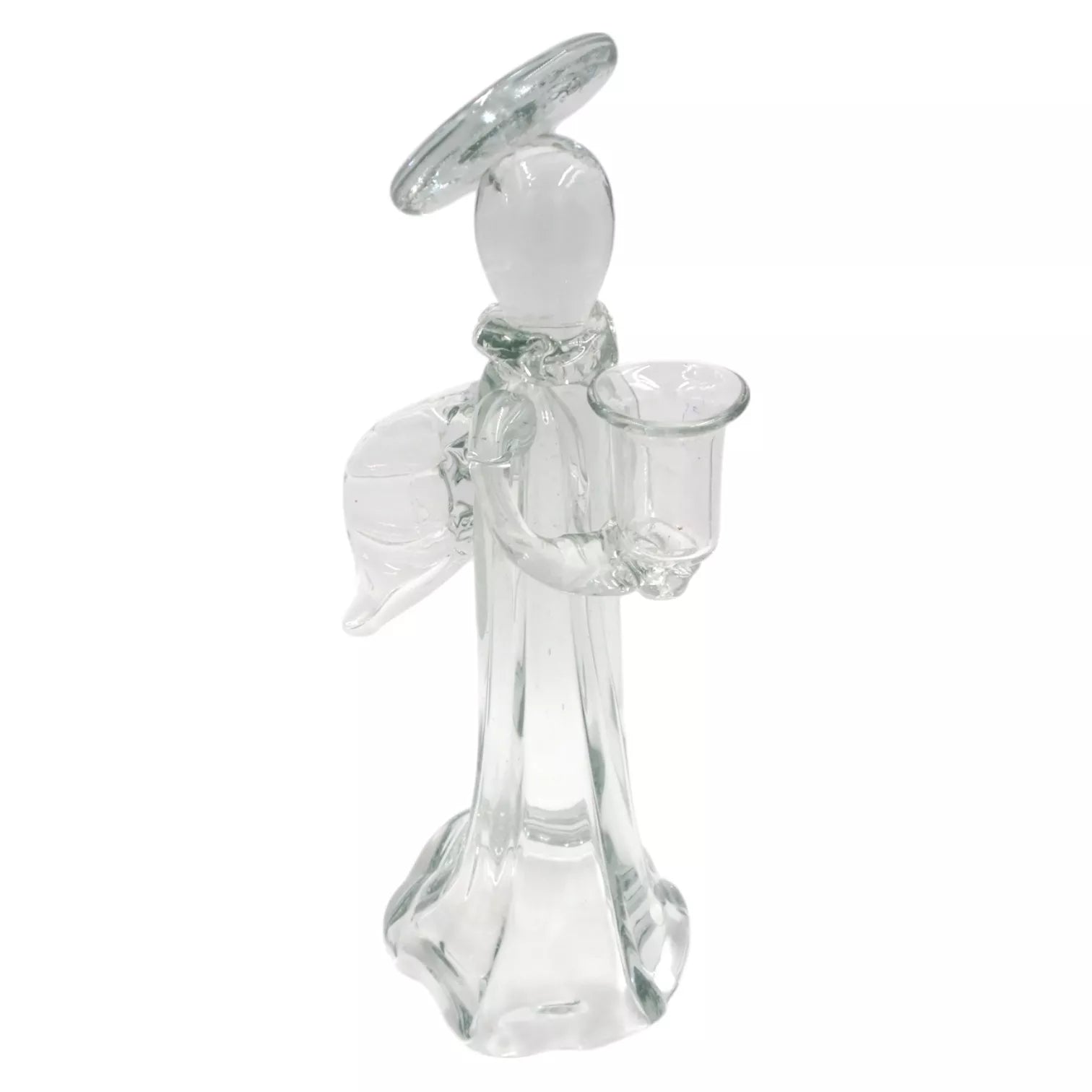 Stiklinė figūrėlė – angelas, 14x13x34 cm